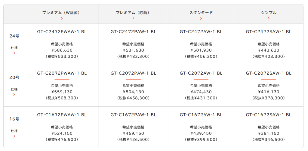 ノーリツ ガスふろ給湯器  24号 オート エコジョーズ